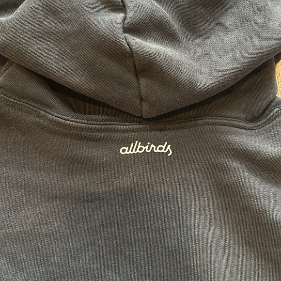 Allbirds Women’s The R&R Hoodie Natural Black Medium - Picture 16 of 16